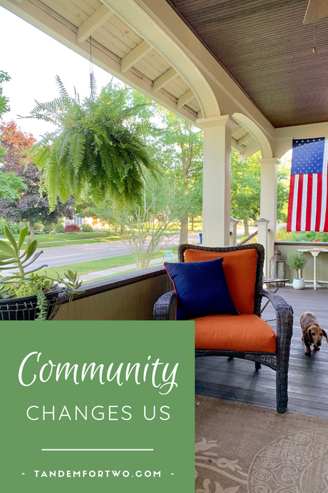 Community Changes Us - Tandem For Two