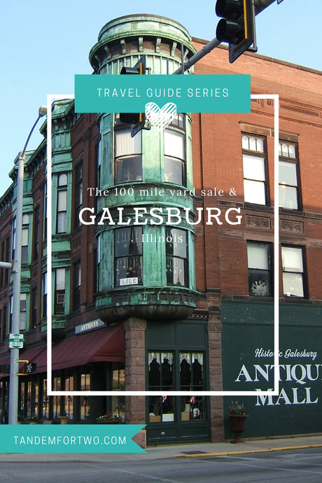 The 100 Mile Yard Sale & Galesburg, Illinois - Tandem For Two