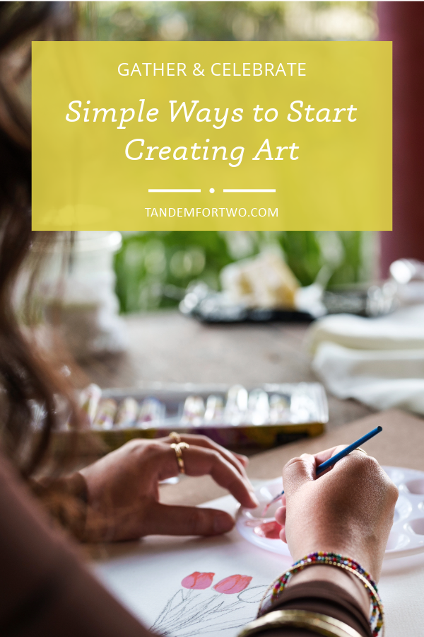 Beginner Creating Simple Ways to Start Creating Art – Tandem For Two