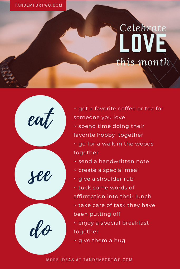 Celebrate LOVE this month!