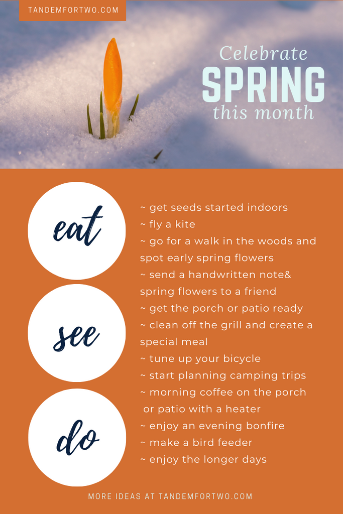 Ways to Celebrate Spring!