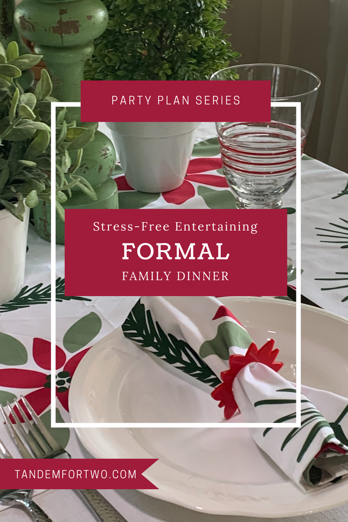 How to Host a Formal Family Dinner