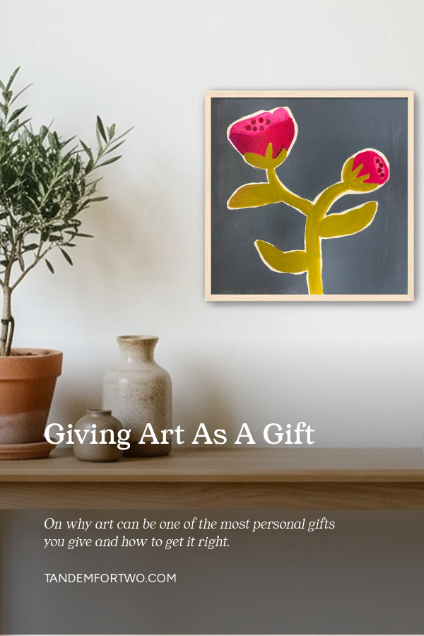 Giving Art as a Gift, Tandem For Two