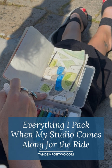 Everything I Pack When My Studio Comes Along for the Ride