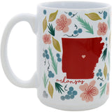 Arkansas - 15 oz Ceramic Mug