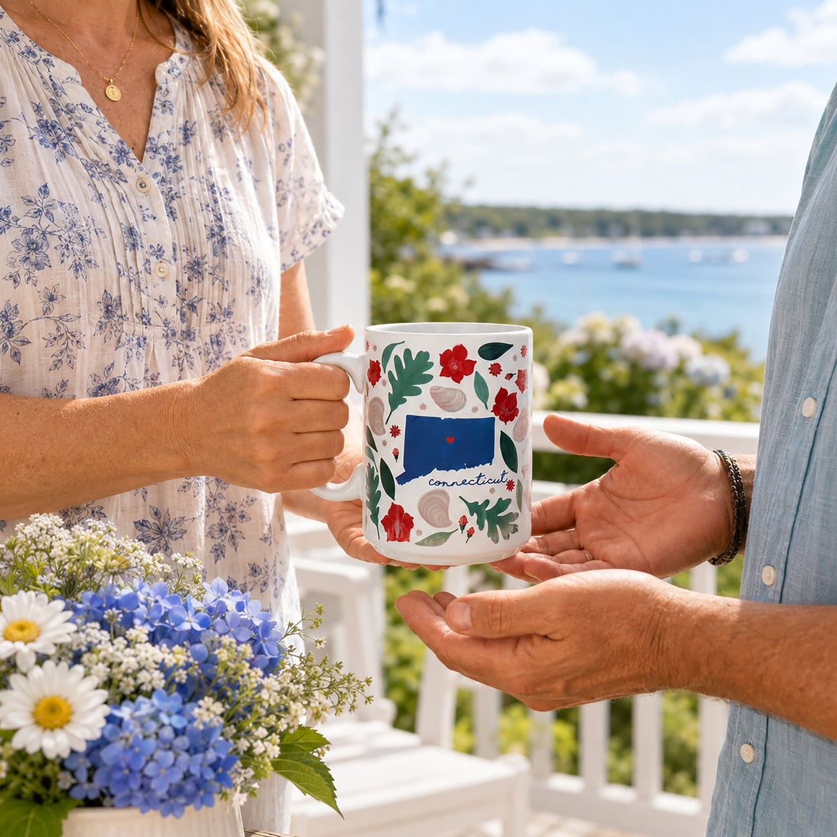 Connecticut - 15 oz Ceramic Mug
