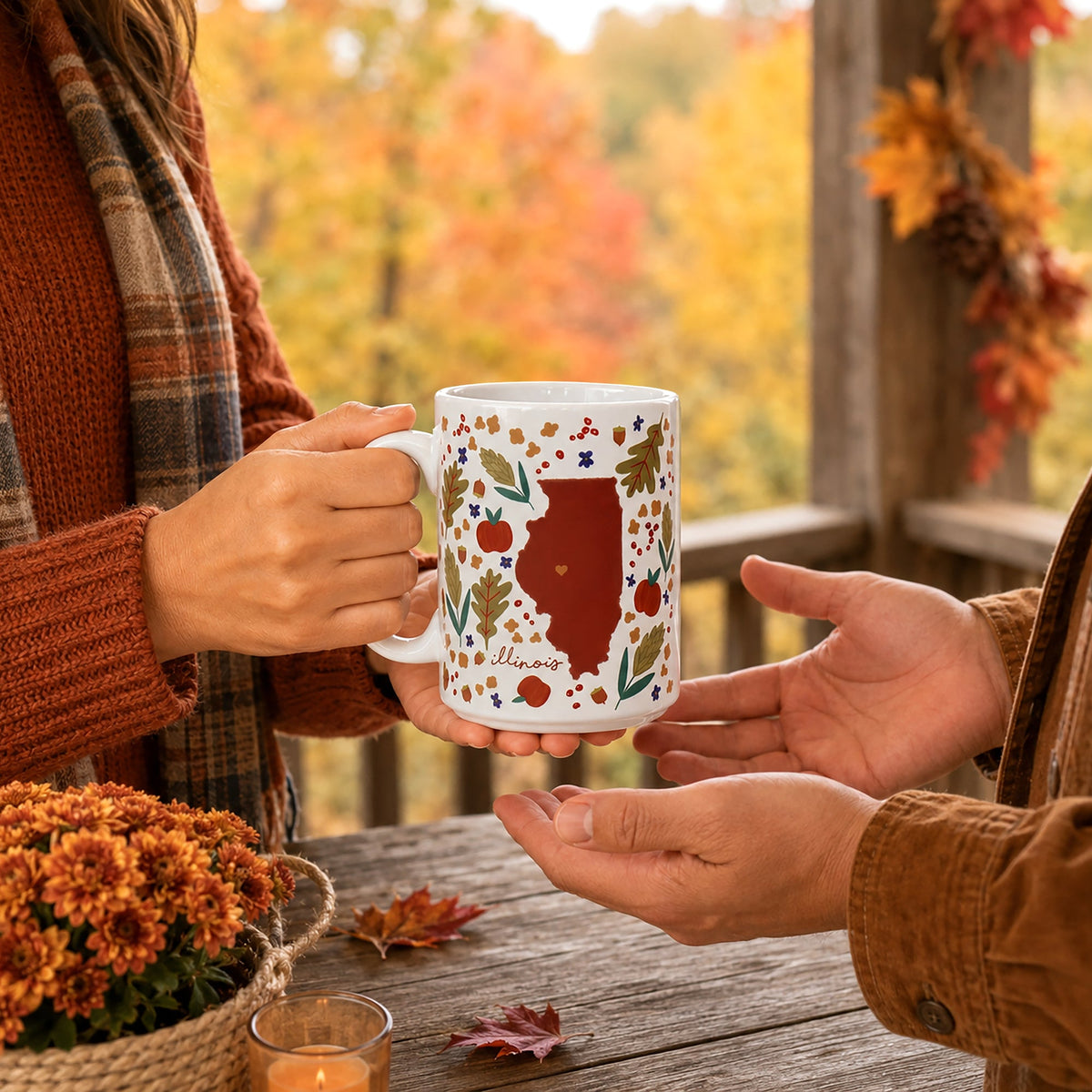 Illinois - 15 oz Ceramic Mug