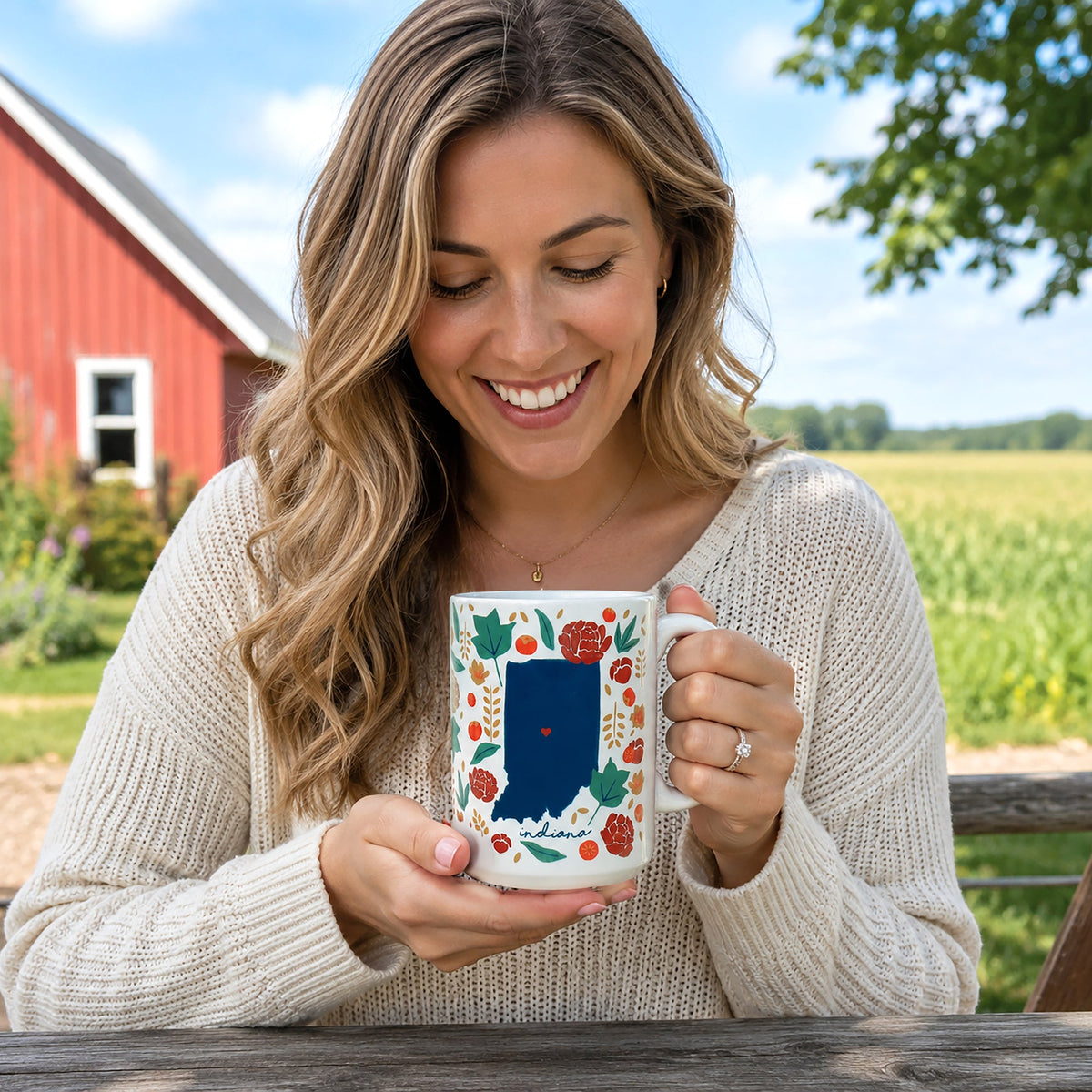 Indiana - 15 oz Ceramic Mug