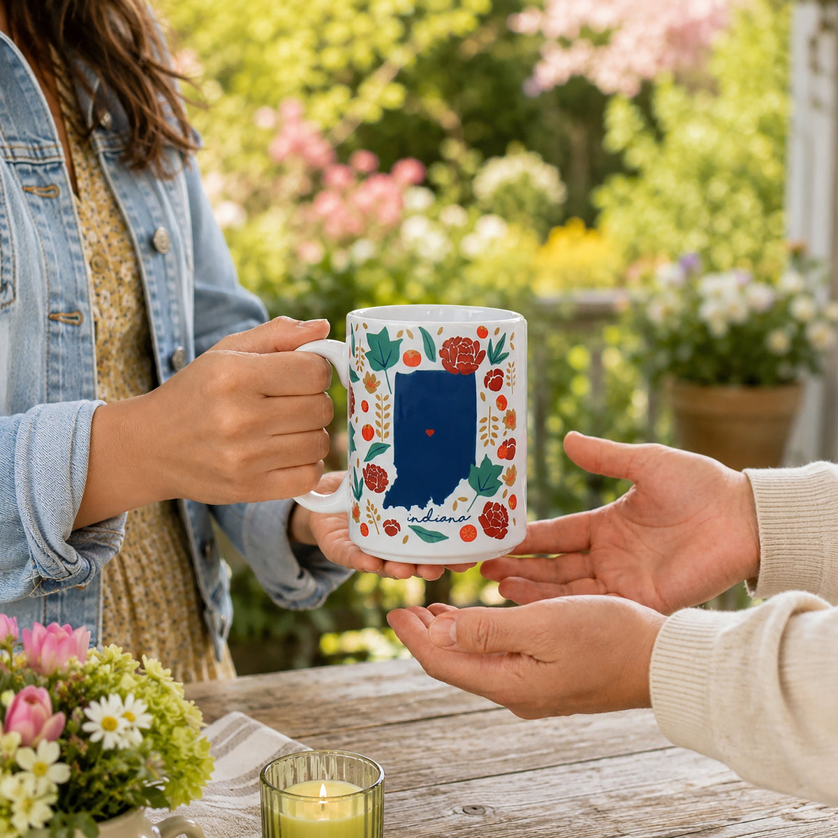 Indiana - 15 oz Ceramic Mug