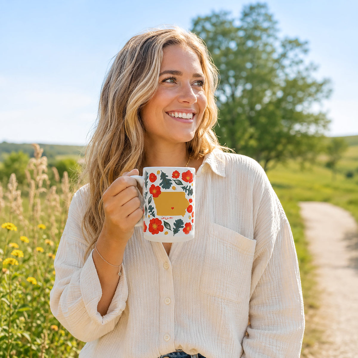 Iowa - 15 oz Ceramic Mug