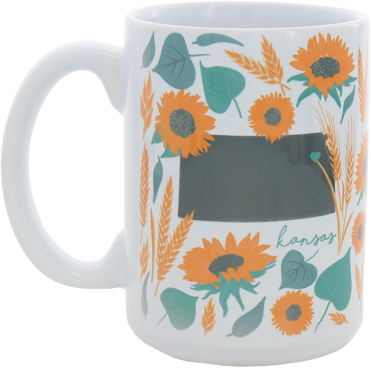 Kansas - 15 oz Ceramic Mug