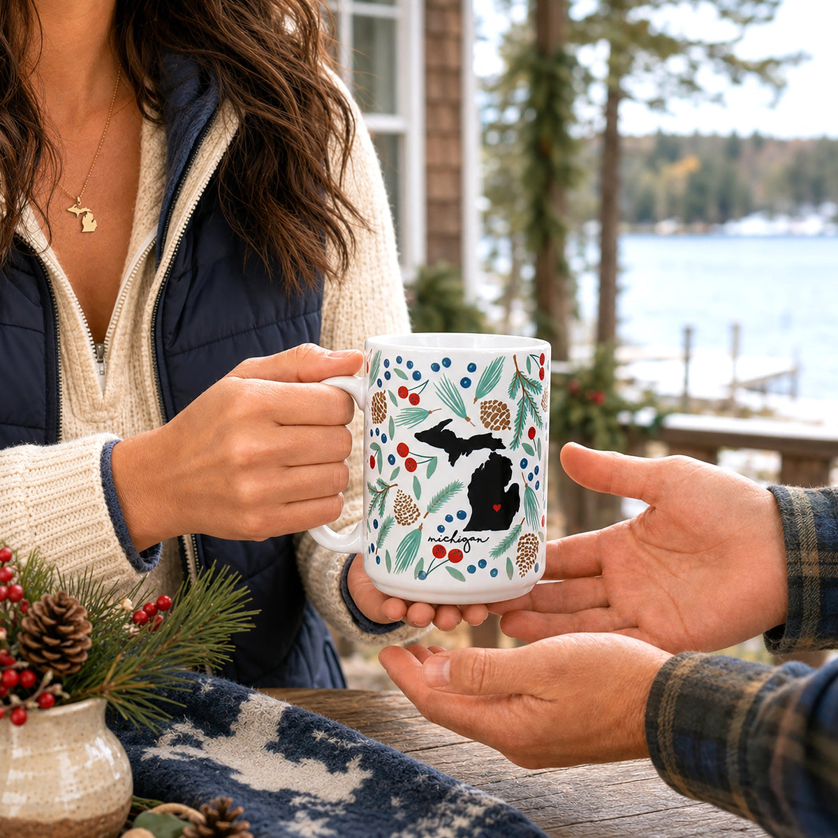 Michigan - 15 oz Ceramic Mug