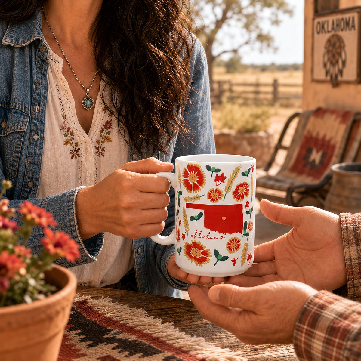 Oklahoma - 15 oz Ceramic Mug