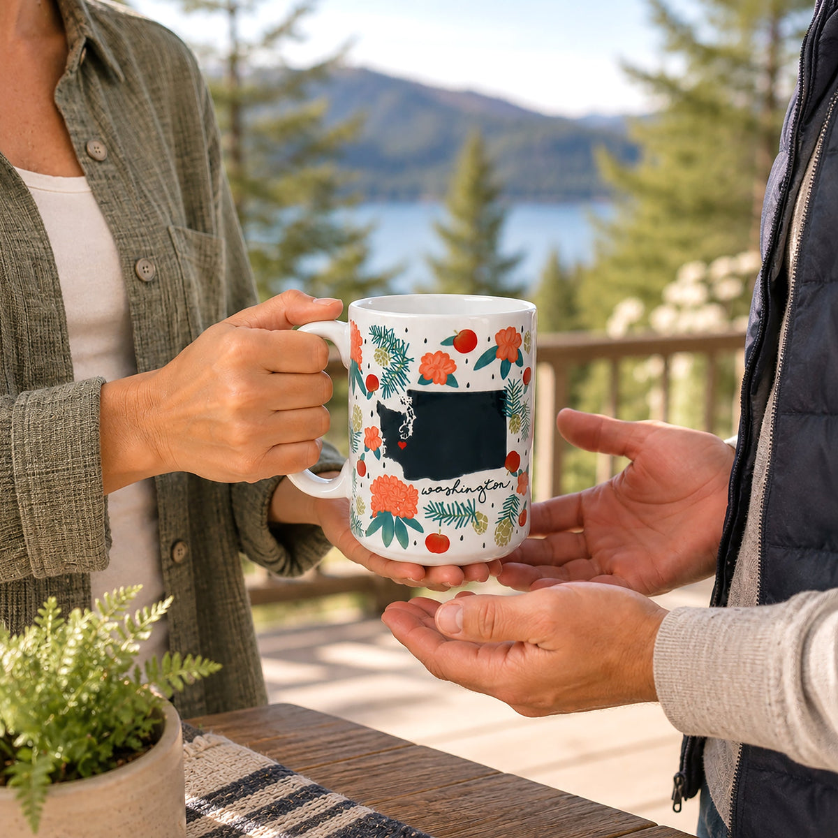 Washington - 15 oz Ceramic Mug