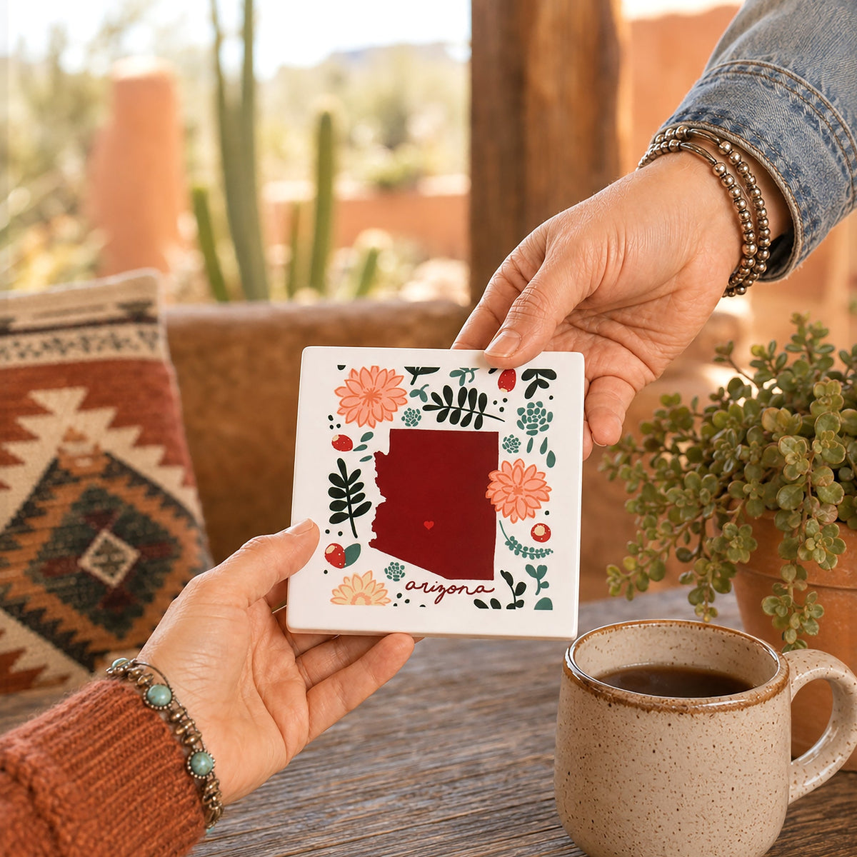 Arizona - Ceramic Coaster