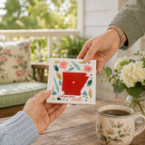 Arkansas - Ceramic Coaster