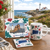 Connecticut - Ceramic Coaster