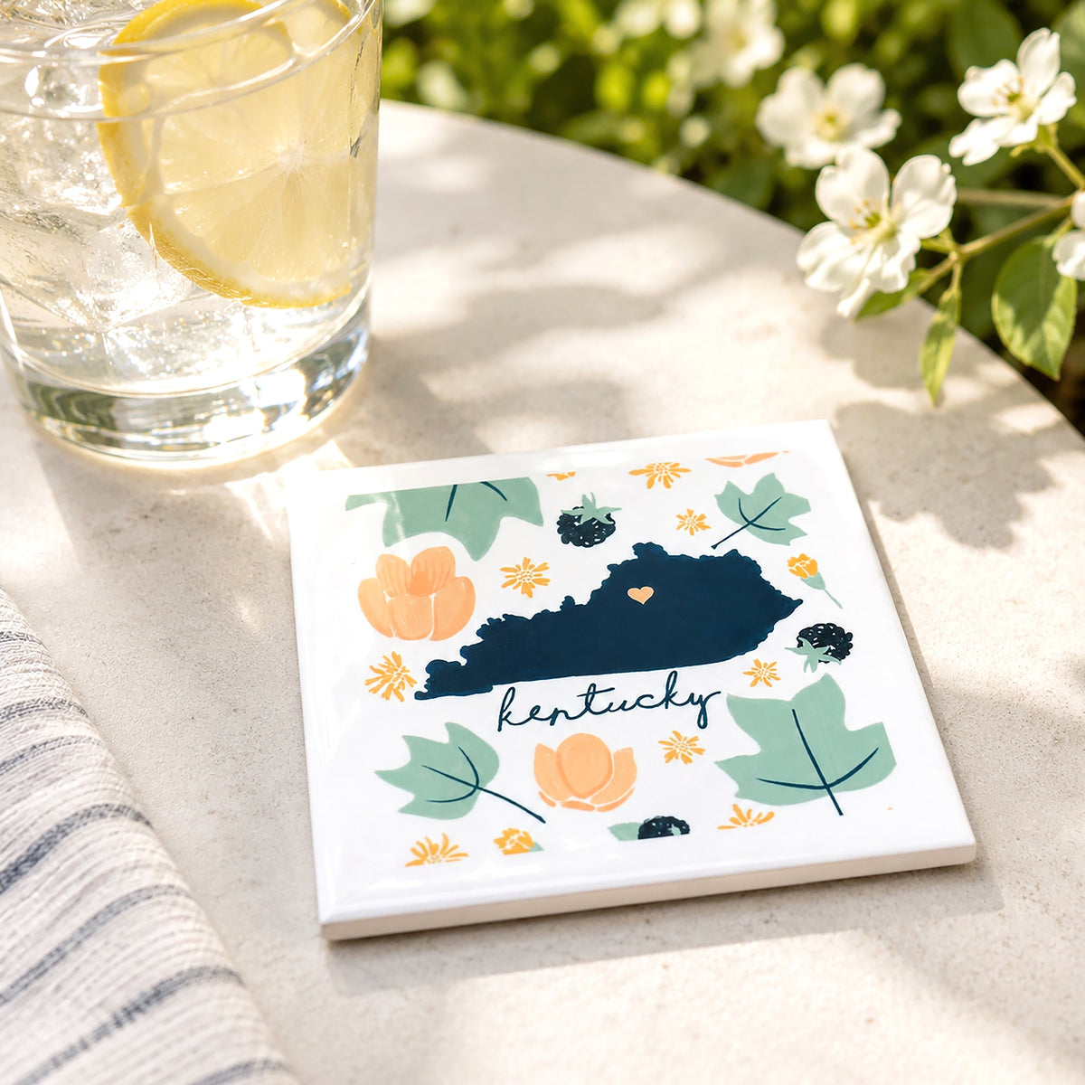 Kentucky - Ceramic Coaster