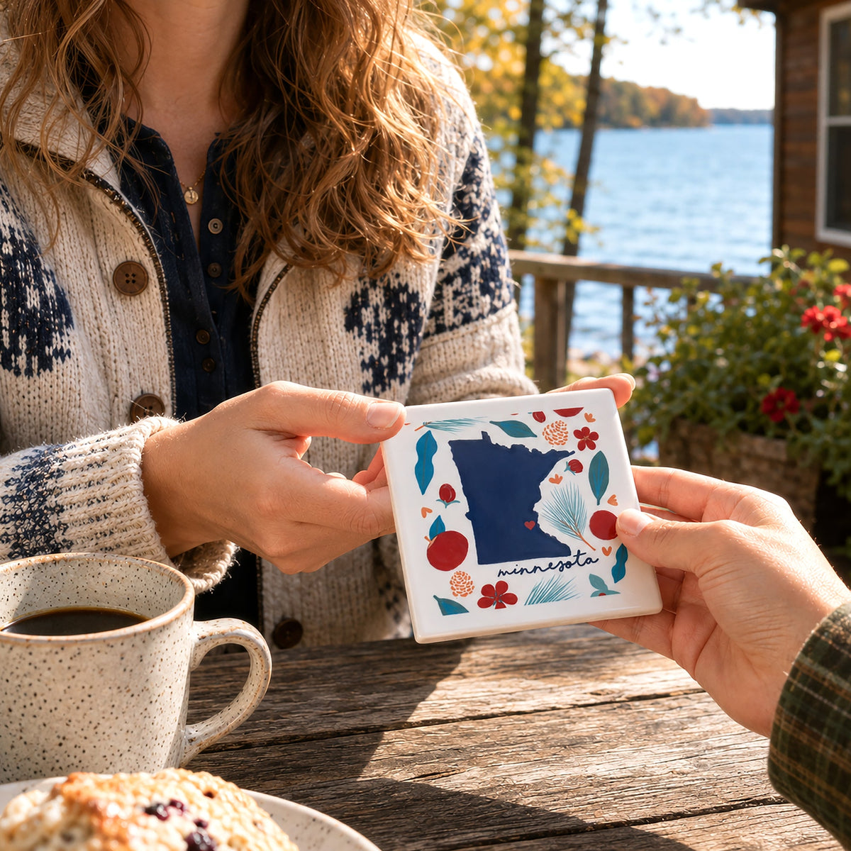 Minnesota - Ceramic Coaster