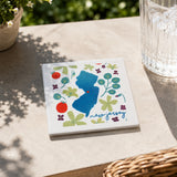 New Jersey - Ceramic Coaster