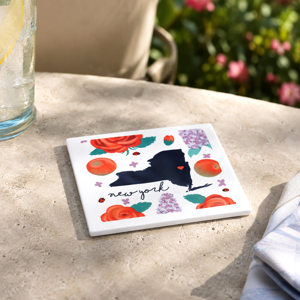 New York - Ceramic Coaster