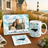 North Carolina - Ceramic Coaster