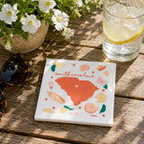 South Carolina - Ceramic Coaster