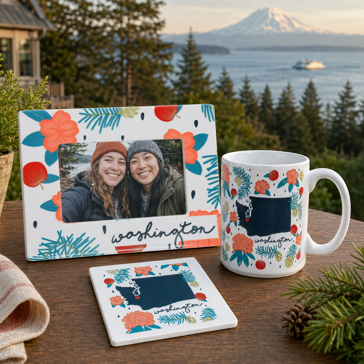 Washington - Ceramic Coaster