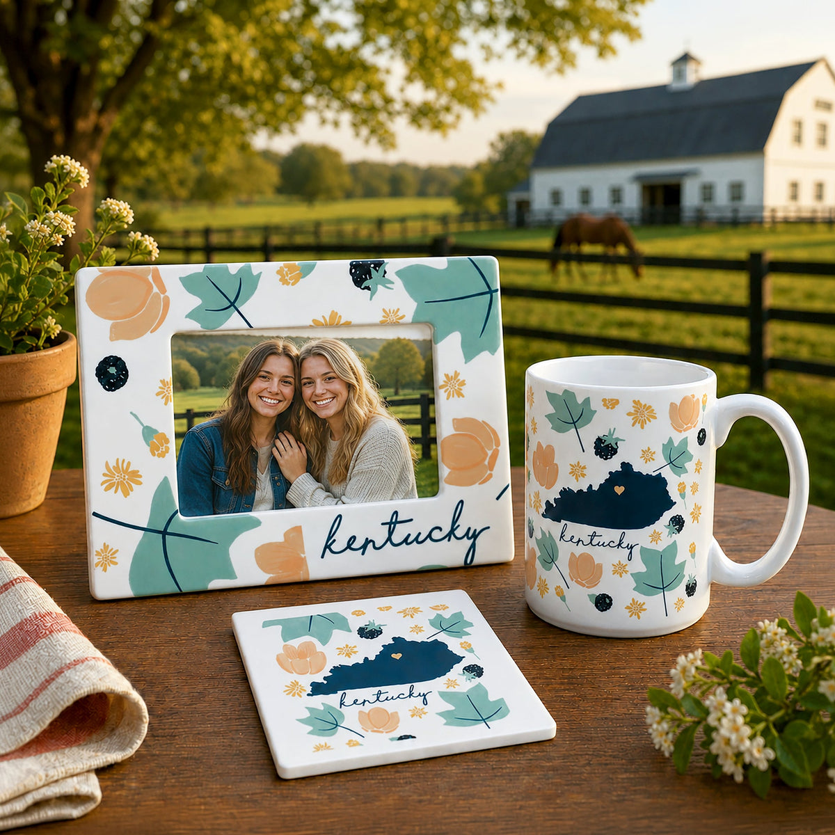 Kentucky - Ceramic Frame