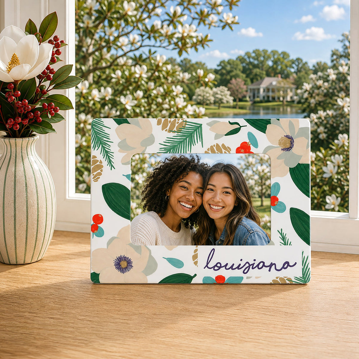 Louisiana - Ceramic Frame