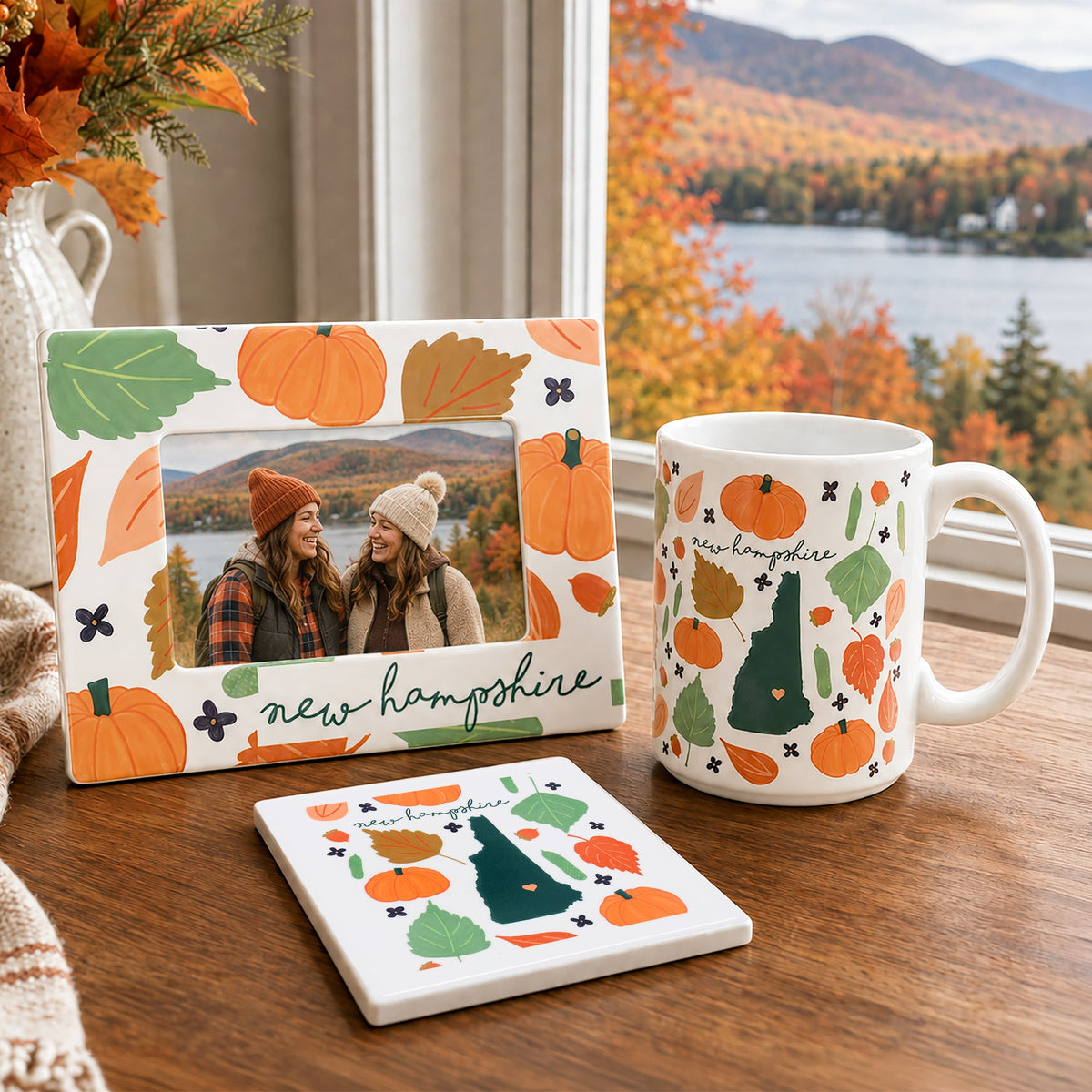 New Hampshire - Ceramic Frame