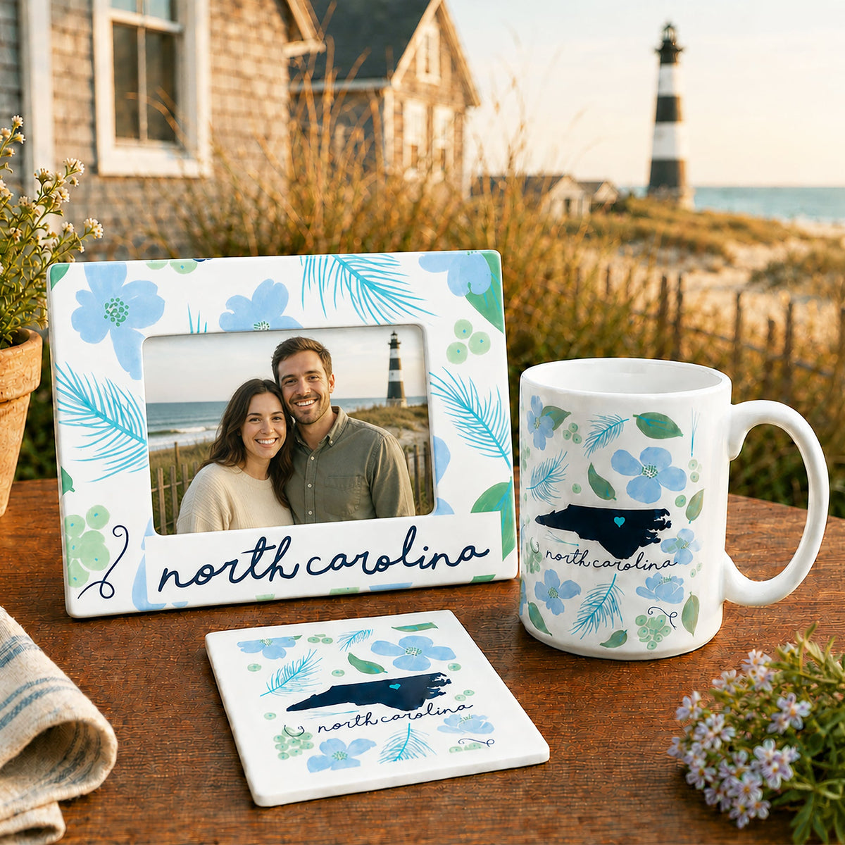 North Carolina - Ceramic Frame