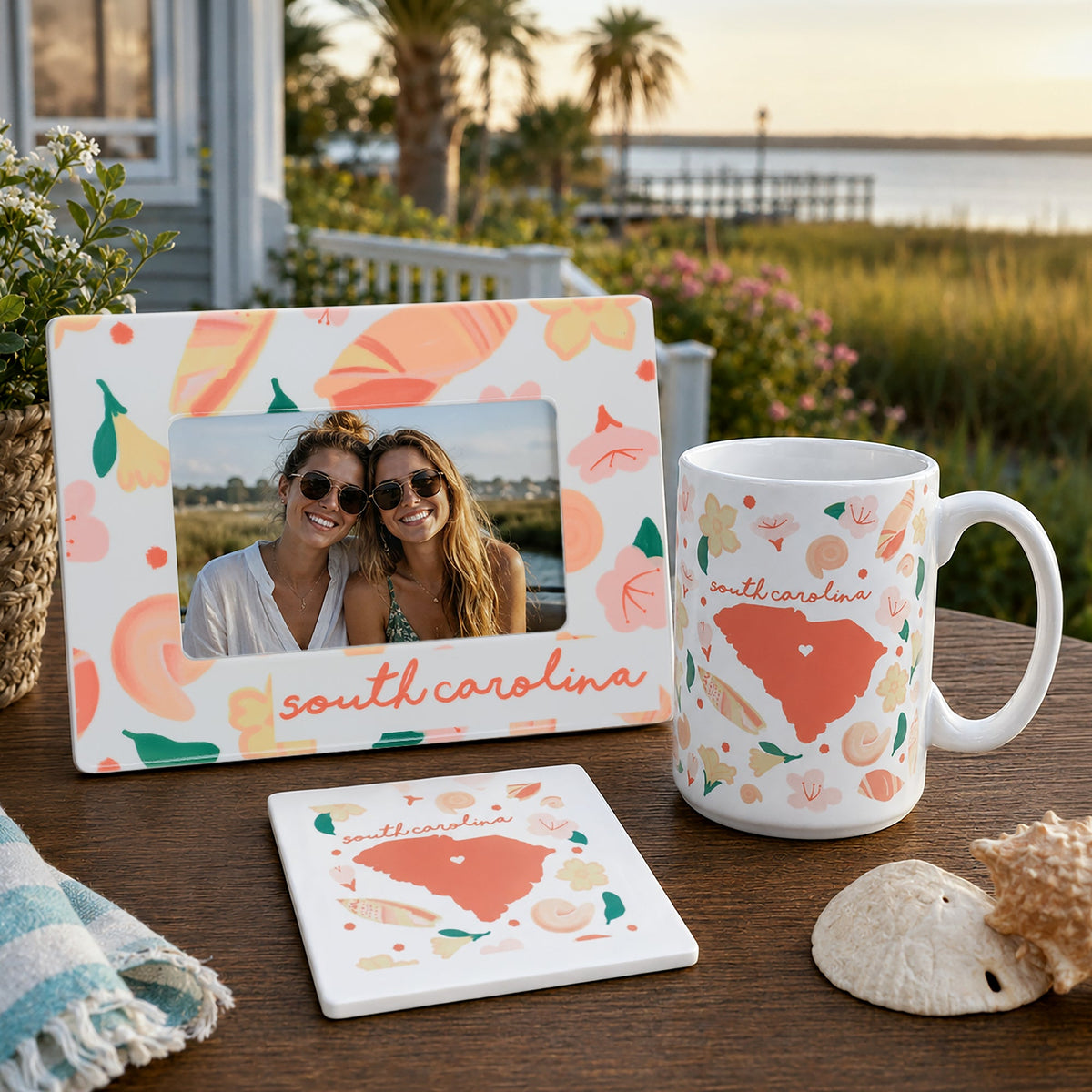 South Carolina - Ceramic Frame
