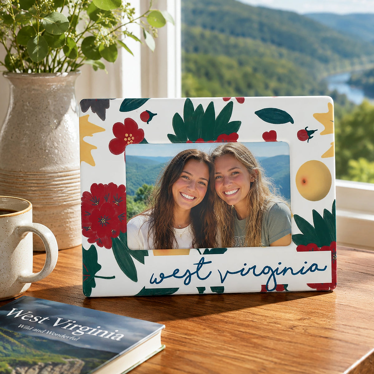 West Virginia - Ceramic Frame
