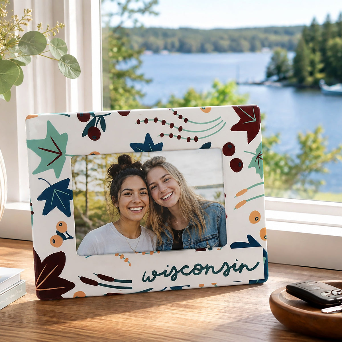 Wisconsin - Ceramic Frame