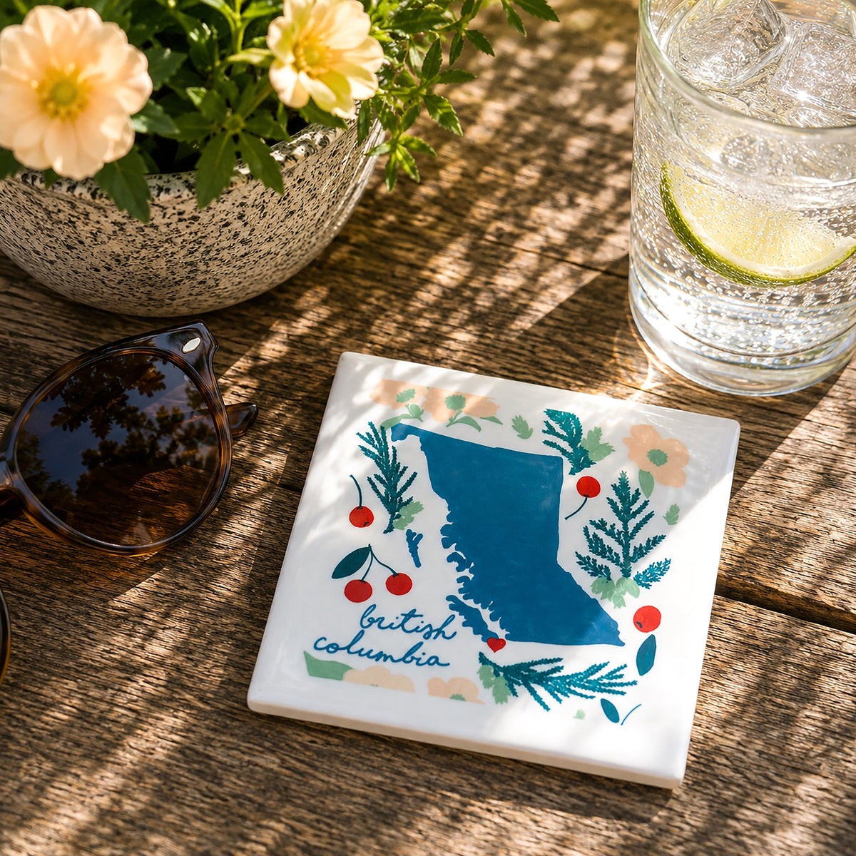 British Columbia - Ceramic Coaster