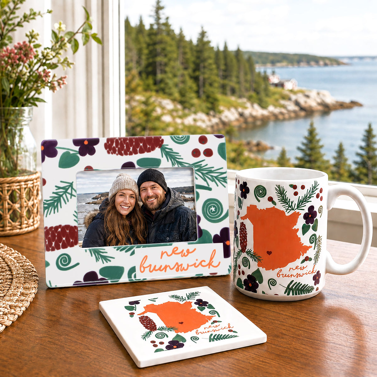 New Brunswick - Ceramic Coaster