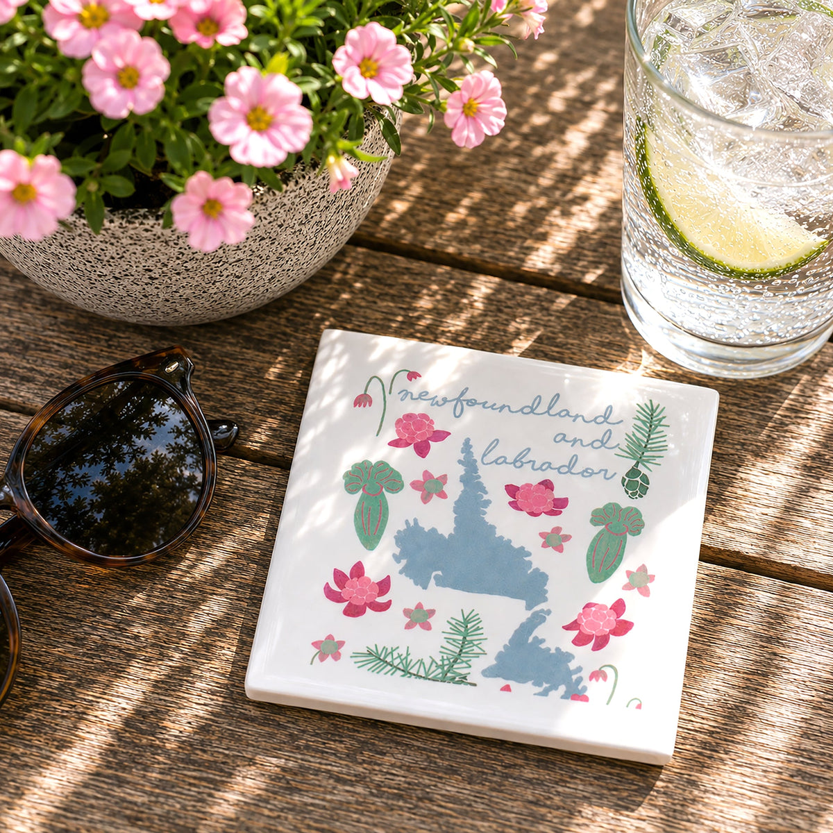 Newfoundland & Labrador - Ceramic Coaster