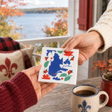 Quebec - Ceramic Coaster