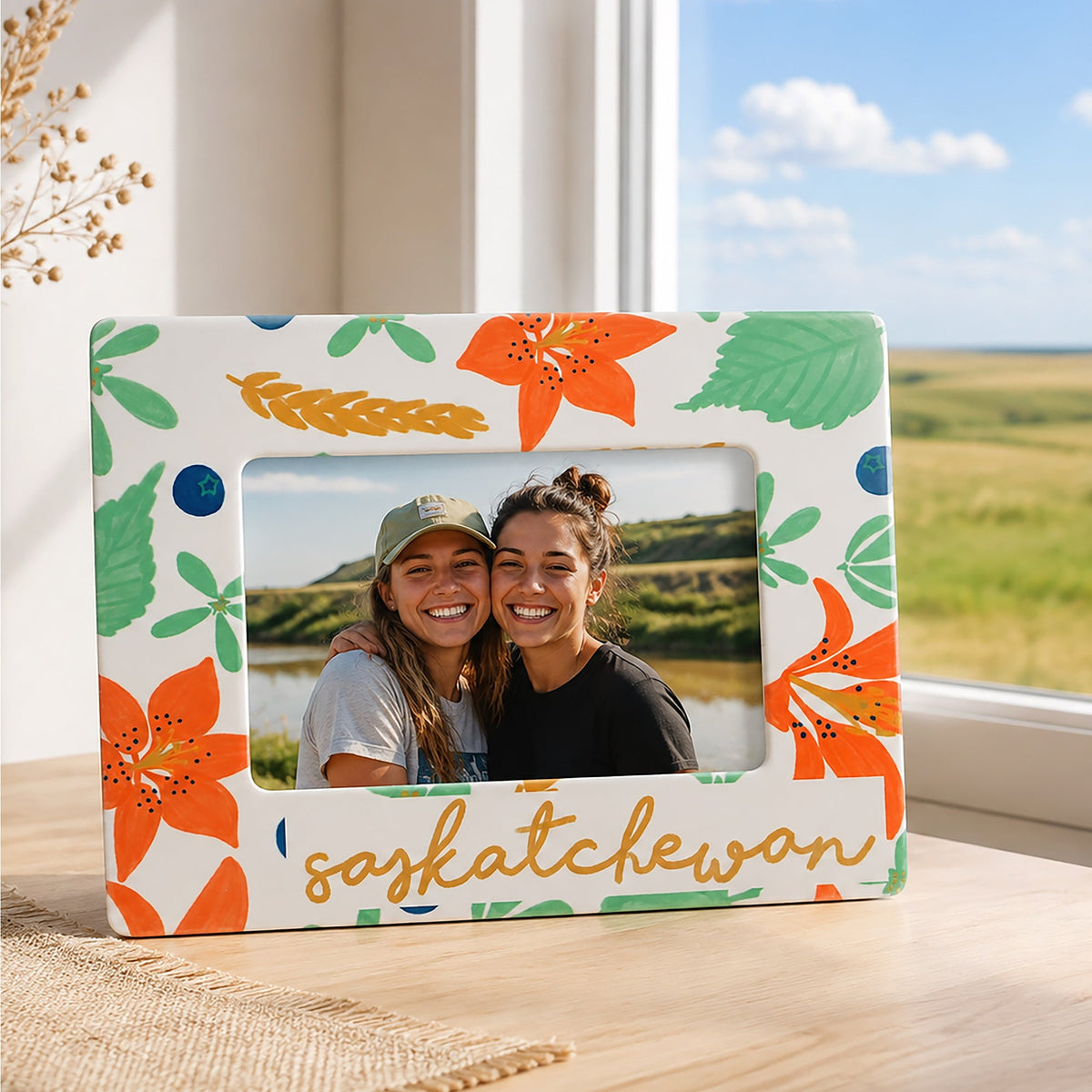 Saskatchewan - Ceramic Frame