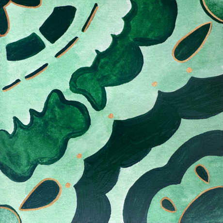 Evergreen Ripple Tile