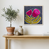 Framed Art Print - Meadow Bouquet
