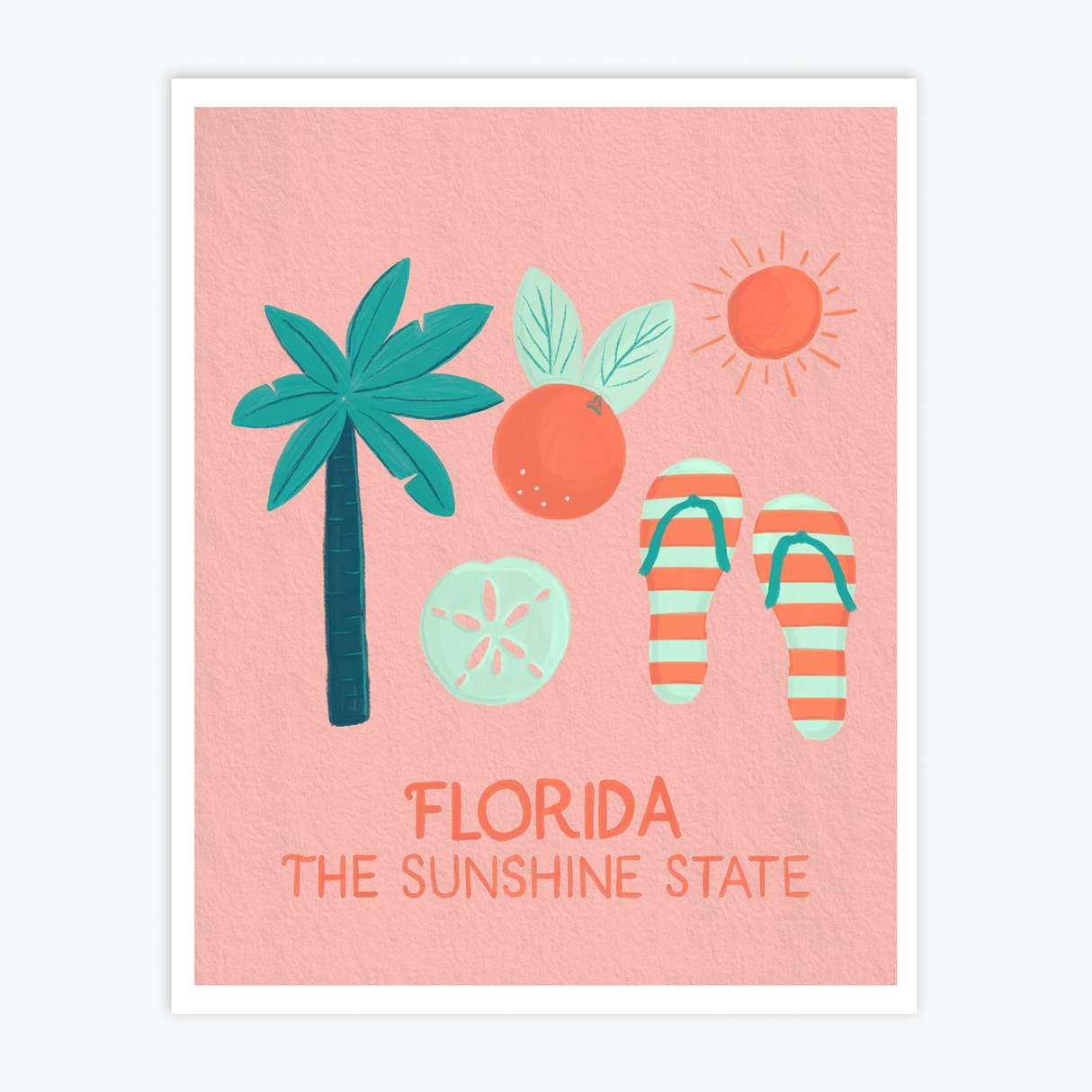 Art Print - Florida Landmarks