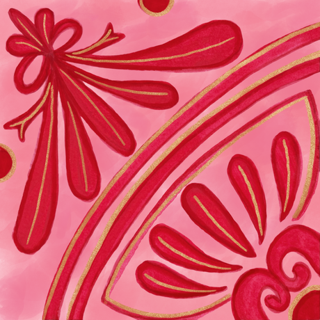 Gilded Bow Tile