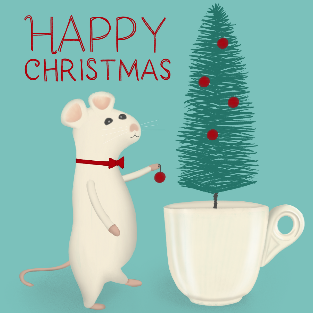 Happy Christmas Mouse