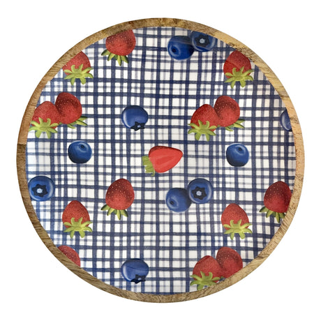 Enameled Fruit Plate