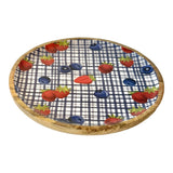 Enameled Fruit Plate