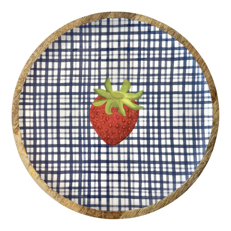 Enameled Fruit Trivet