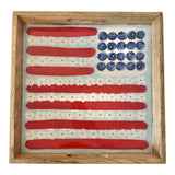 Enameled Fruit Flag Tray