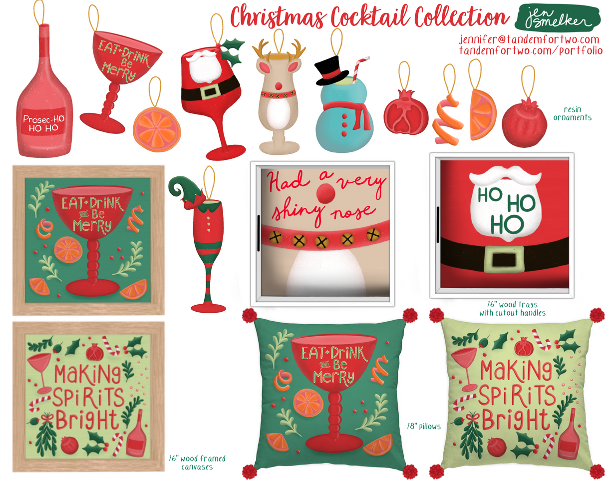 Christmas Cocktail Products 2